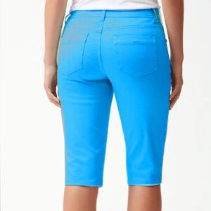 NWT Tommy Bahama Afton Clam Divger Blue Denim Shorts Women’s Size 14